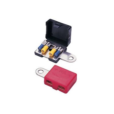 Battery terminal,4 socket(sold in set 1 red / black)