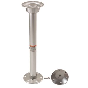 27" fixed aluminium table pedestal kit