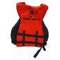 4 PACK OF ADULT PFD VEST RED WITH CLEAR BAG