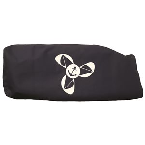 UNIV. BBQ COVER FOR MOST LARGE BBQ / NAVY BLUE