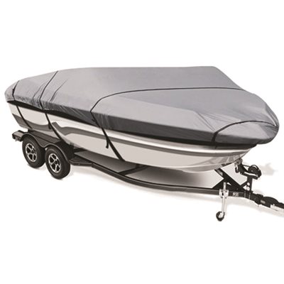 amma boat blue cover for 14 to 16' x 90'' v-hull boat & tri-hull
