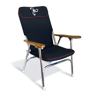 deluxe folding aluminium deck chair