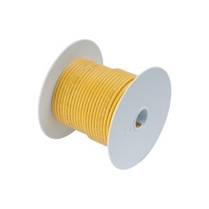 marine grade wire #14 yellow