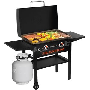 GRIDDLE WITH HOOD 28" x 16''