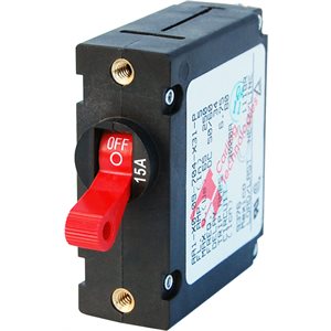 RED LEVER CIRCUIT BREAKER - 15A