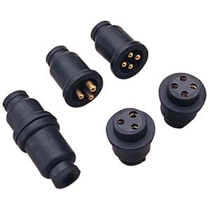 polarized molded electrical connectors 3 pin