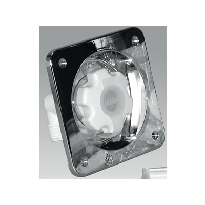 flush mount water pressure regulator 45psi - chrome