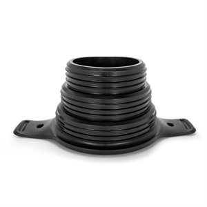 3-in-1 Flexible Sewer Hose Seal - Black