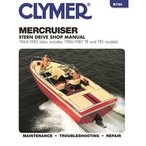 manuel d'entretien semi hors-bord mercruiser 64-1985