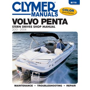 service manual volvo penta stern drive shop manual 2001-2004