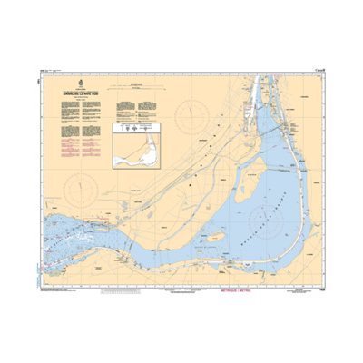 MAP CABOT STRAIT / ANTICOSTI ISLAND
