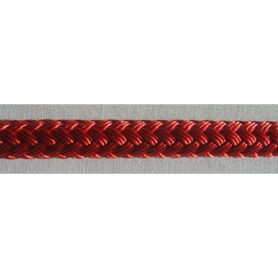 double braided polyster rope 5 / 16" red