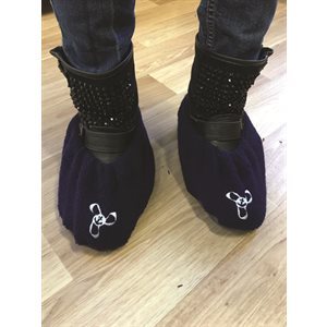 DELUXE SHOE COVER / BLACK - SMALL