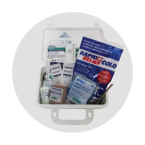 mini first aid kit (53 pces)