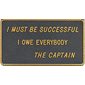 PLAQUE "I MUST BE SUCCESSFUL"