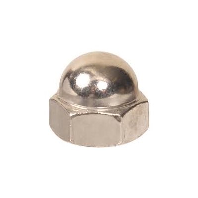 stainless steel cap nut / pk 6