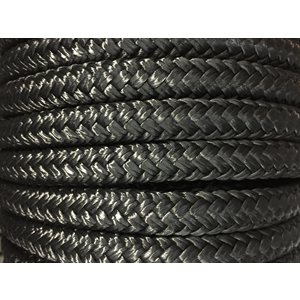 double braided nylon rope 3 / 8" black