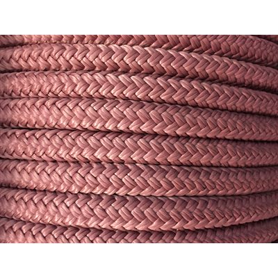 double braided nylon rope 1 / 2" burgundy