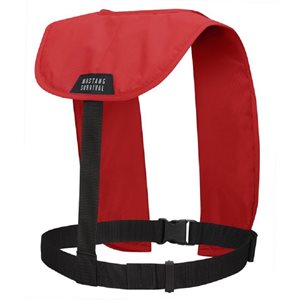 MUSTANG INFLATABLE VEST AUTOMATIC RED COLOR