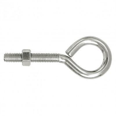  1 / 4 x 3'' SS EYE BOLTS WITH NUT
