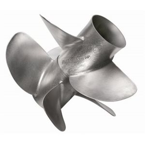 DOUBLE PROPELLERS QUICKSILVER STAINLESS STEEL 3 BLADES 3 X 14,4