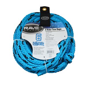 6 rider tow rope