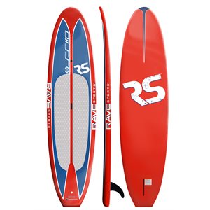 PADDLE BOARD SUP SS110 SHORELINE SERIES - RED / BLUE
