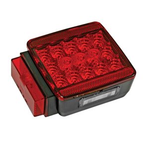 led submersible over 80" wide combination trailer light