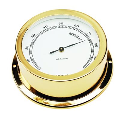 hygrometer,gold plat.70mm