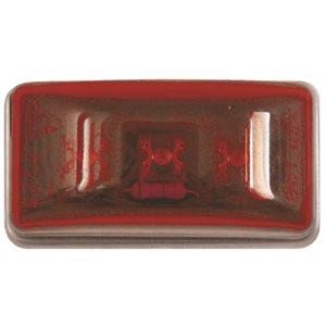 Led Sealed Stud Mount Side Marker / Clearance Light Red