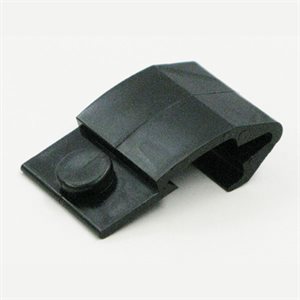 black windshield clips with integral canvas snap studs