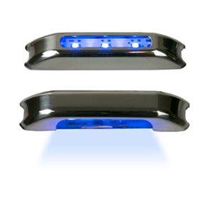 DELUXE 3 LED BLUE COURTESY LIGHT - SMALL