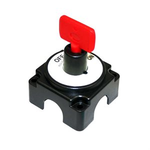 battery switch w / key 250a continuous at 12 v