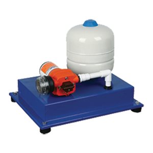 12V water system with accumulator tank