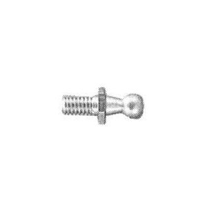STUD BALL ZINC PLATED / 10mm - PACK OF 2
