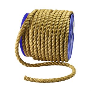 manilla rope twisted 1"