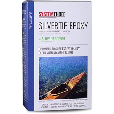 SILVERTIP EPOXY w / SLOW HARDNER, 1.5Q
