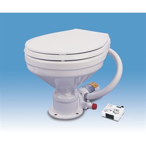 electric toilet, deluxe switch panel, 12v