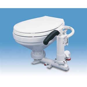 man. toilet, large bowl , hd handle type