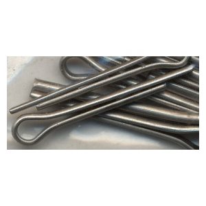 cotter pin stainless steel (pack - 6) 3 / 32 x 1 1 / 2"